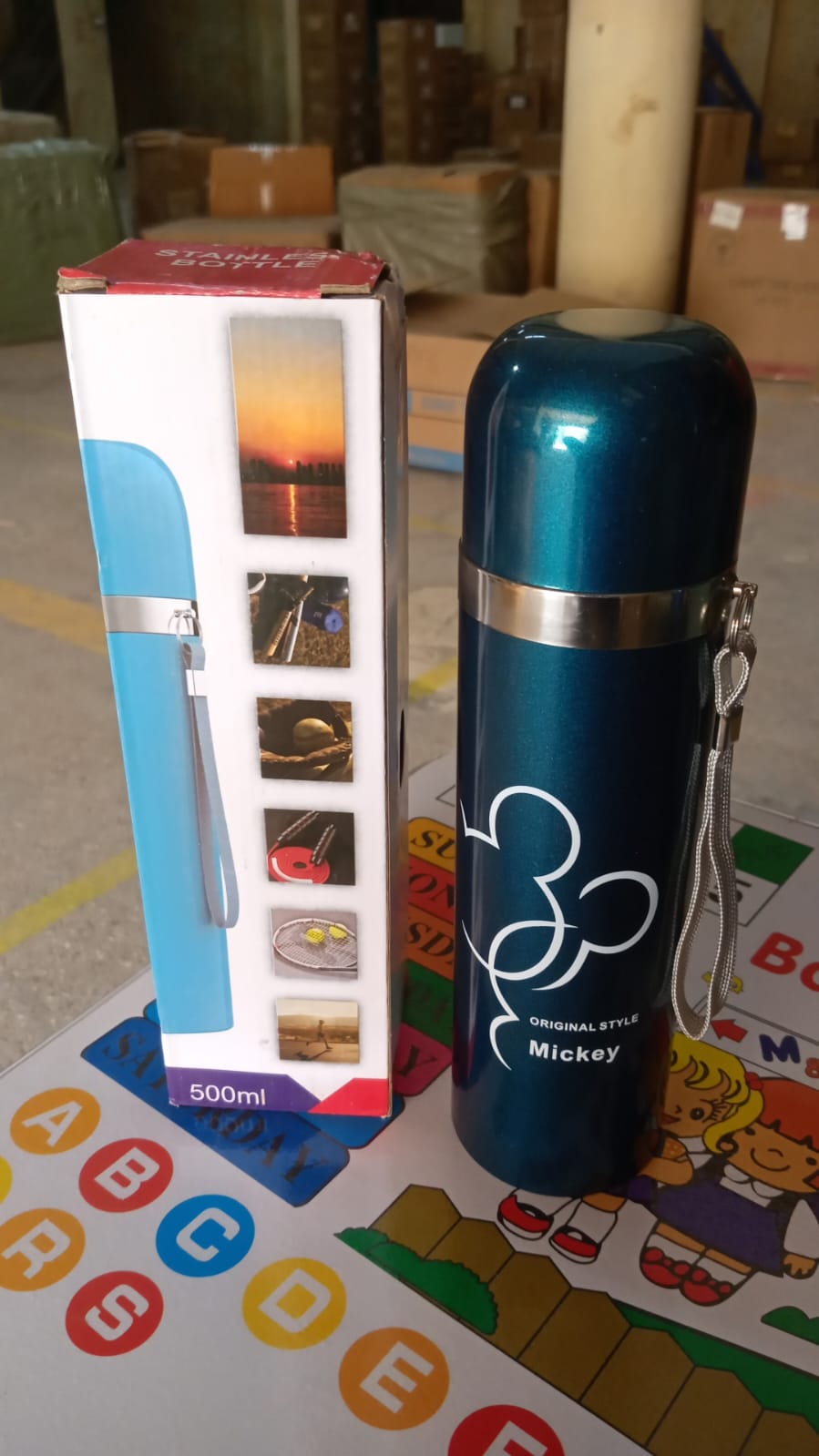 Stainless Steel Thermal mug / Water Bottle, vacuum flask (500 ML / 1 Pc / Mix Color) Stainless Steel Thermal mug / Water Bottle, vacuum flask (500 ML / 1 Pc / Mix Color)